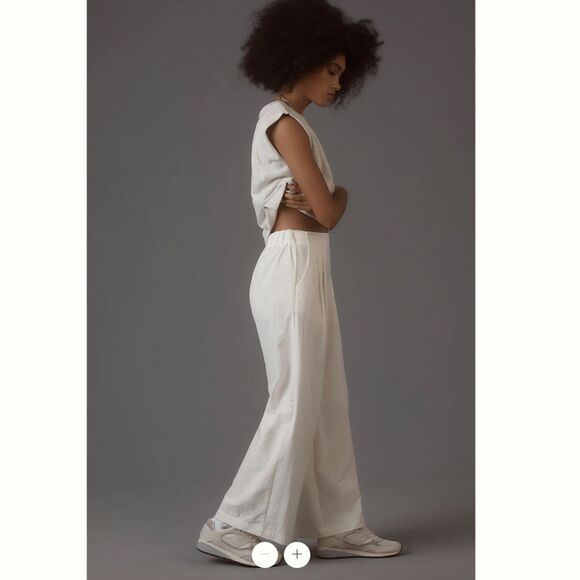 Daily Practice by Anthropologie Pleated Pants - Picture 3 of 4